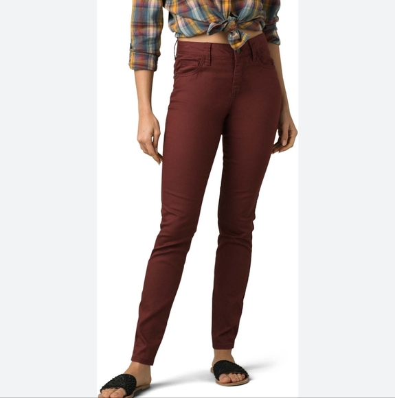 prAna Oday Jean - High " Rise Regular Inseam. Organic cotton blend sz 2/26 - Picture 2 of 12